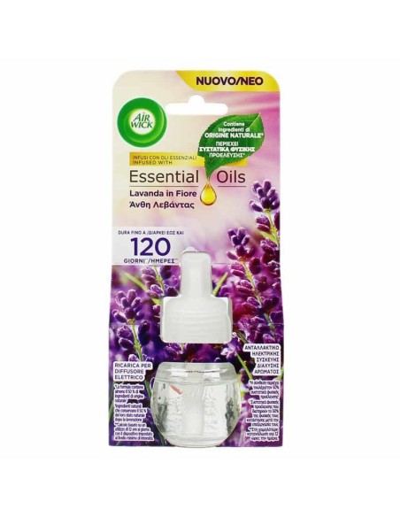 AIRWICK DIFFUSORE ELETTRICO RICARICA LAVANDA IN FIORE 120 GI