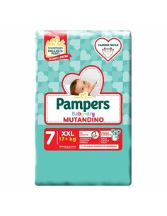 PAMPERS BABY DRY MUTANDINA 7 TAGLIA