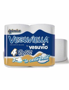 VESUVIELLA CARTA IGIENICA 4 ROTOLI 3 VELI