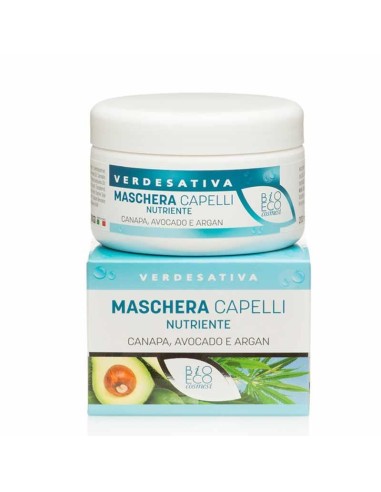 VERDESATIVA MASCHERA CAPELLI NUTRIENTE CANAPA E AVOCADO E AR