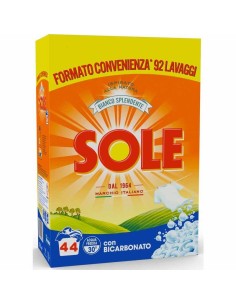 SOLE LAVATRICE IN POLVERE CON BICARBONATO 44 LAVAGGI 