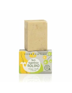 VERDESATIVA BIO SHAMPOO SOLIDO CANAPA ARGILLA E TEA TREE 