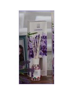 DIFFUSORE CON BASTONCINI 125ML LAVANDA