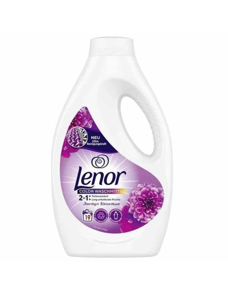LENOR LAVATRICE LIQUIDO 2 IN 1 AMETISTA 19 LAVAGGI 1045 ML