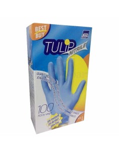 TULIP GUANTI NITRILE BLU TAGLIA L 