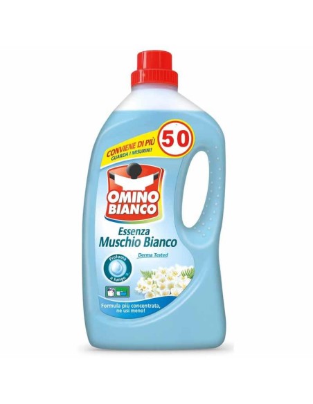 OMINO BIANCO LAVATRICE MUSCHIO BIANCO 50 LAVAGGI 2 LT