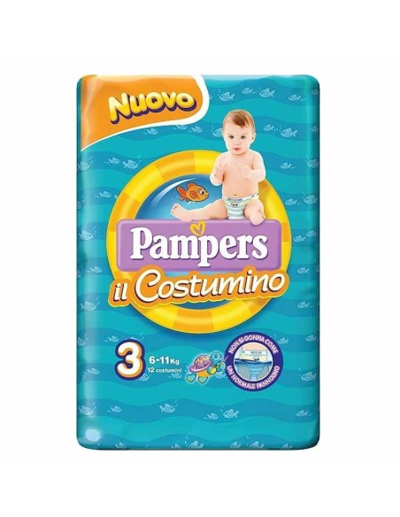 PAMPERS IL COSTUMINO 6-11 KG 12 PEZZI