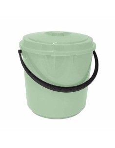 BIDONE IMMONDIZIA CON COPERCHIO VERDE SALVIA 22 LT