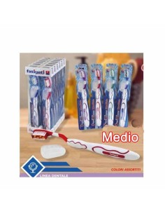 FATIGATI SPAZZOLINO DA DENTI MEDIO COLORI ASSORTITI