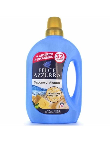 FELCE AZZURRA LAVATRICE SAPONE DI ALEPPO 32 LAVAGGI 