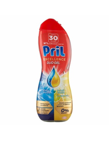 PRIL EXCELLENCE DUO GEL 30 LAVAGGI ANTIODORE LIMONE E LIME