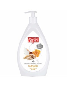 BAGNO CREMA SAPONE MANI LATTE AVENA E MIELE 1 LITRO