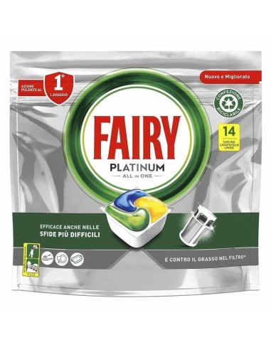 FAIRY PLATINUM ALL IN ONE 14 PEZZI 