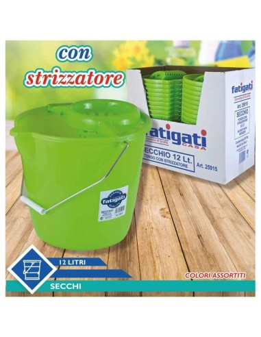 FATIGATI SECCHIO CON STRIZZATORE 