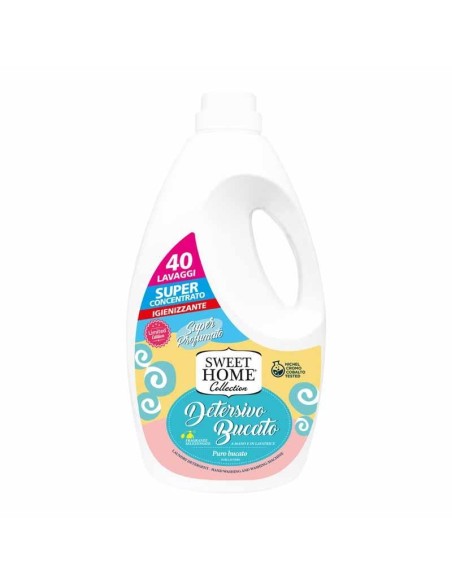 SWEET HOME DETERSIVO BUCATO PURO BUCATO 40 LAVAGGI 2 LT
