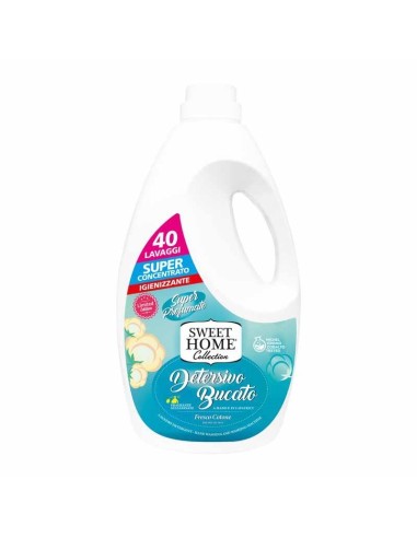 SWEET HOME DETERSIVO BUCATO FRESCO COTONE 40 LAVAGGI 2 LT