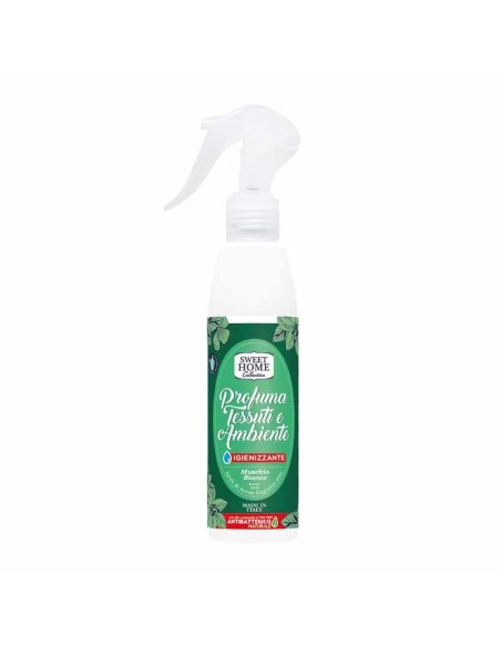 SWEET HOME PROFUMA TESSUTI E AMBIENTE MUSCIO BIANCO 250 ML 