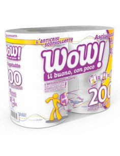 WOW ASCIUGATUTTO 2 ROTOLI