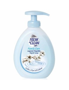 FRESH E CLEAN SAPONE LIQUIDO LATTE E FIORI DI COTONE 300 ML
