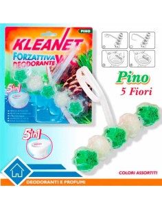KLEANET DEODORANTE WC 5 IN 1 PINO  
