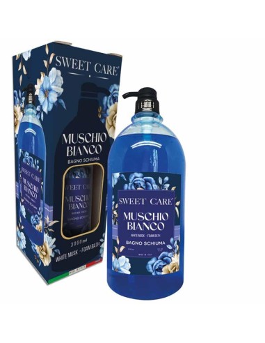 SWEET HOME CARE BAGNOSCHIUMA PROFUMATO MUSCHIO BIANCO 3 LT 