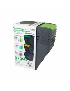 PATTUMIERA DIFFERENZIATA 25 LT SET 3 PZ