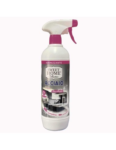 SWEET HOME ACCIAIO SPRAY LUCIDANTE PROFESSIONALE  650 ML 