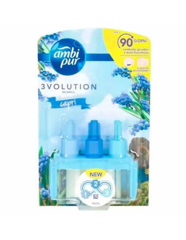 AMBI PUR ELETTRICO RICARICA 3 VOLUTION LENOR RISVEGLIO CAPRI