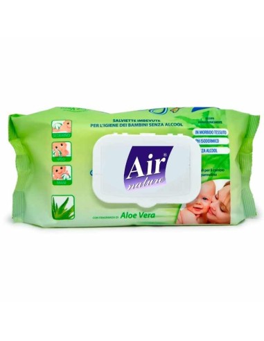 AIR NATURA SALVIETTINE BABY ALOE VERA 72 PEZZI
