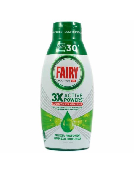 FAIRY PLATINUM GEL LAVASTOVIGLIE 3 X ACTIVE POWERS CLASSICO 