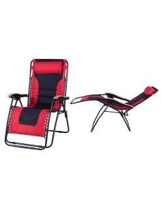 SEDIA A SDRAIO ZERO GRAVITY PRESIDENT KING ROSSO