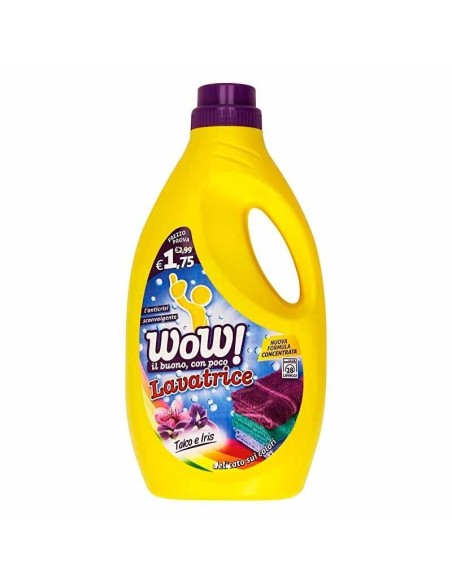 WOW LAVATRICE LIQUIDO TALCO E IRIS 1,850 ML