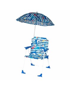 SEDIA PIEGHEVOLE CON OMBRELLINO 37 X 25 X 25 X 52 CM