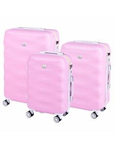 TROLLEY TRIS MONACO PINK E WHITE
