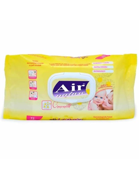 AIR NATURA SALVIETTINE BABY CAMOMILLA 72 PEZZI