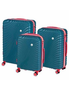 TROLLEY TRIS MILANO GREEN E RED 