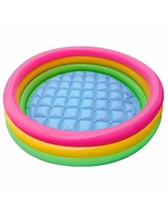 PISCINA PER BAMBINI 3 TUBI GONFIABILE CM 102 X 25 H