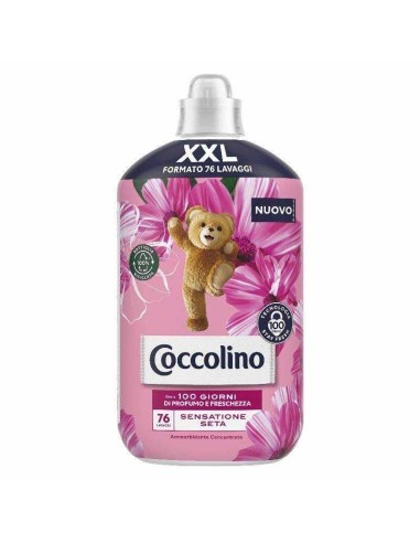 COCCOLINO AMMORBIDENTE SENSAZIONE SETA 76 LAVAGGI XXL 