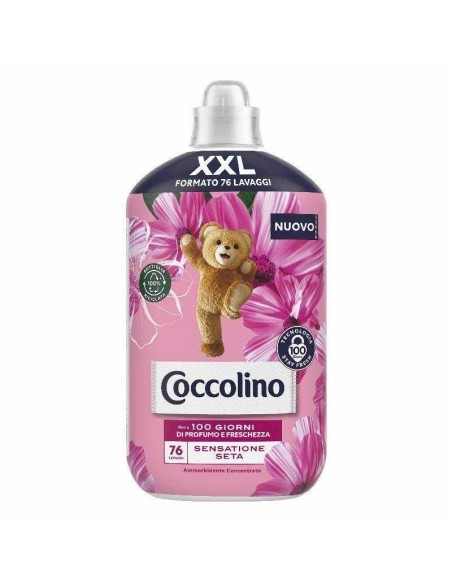 COCCOLINO AMMORBIDENTE SENSAZIONE SETA 76 LAVAGGI XXL 