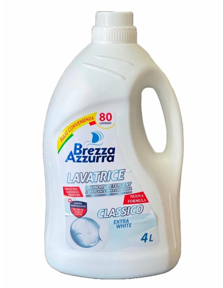 BREZZA AZZURRA LAVATRICE CLASSICO EXTRA WHITE 4 LT PROFESSIO