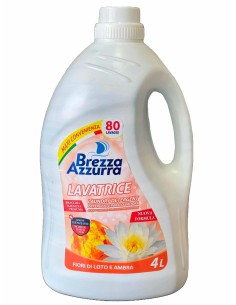 BREZZA AZZURRA LAVATRICE FIOR DI LOTO E AMBRA 4 LT PROFESSIO