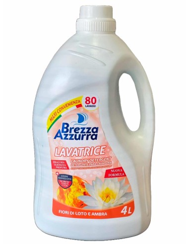 BREZZA AZZURRA LAVATRICE FIOR DI LOTO E AMBRA 4 LT PROFESSIO