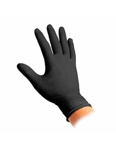 TULIP GUANTI NITRILE NERI MISURA L 100 PEZZI