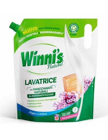 WINNIS'S LAVATRICE BIO NATURAL ALEPPO 30 LAVAGGI 1,350 ML