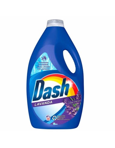 DASH LIQUIDO LAVAVATRICE LAVANDA 58 LAVAGGI 3 LT