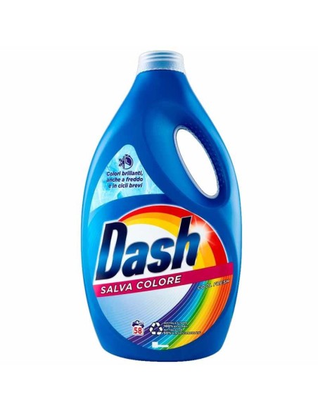 DASH LIQUIDO LAVAVATRICE COLORE 58 LAVAGGI 3 LT