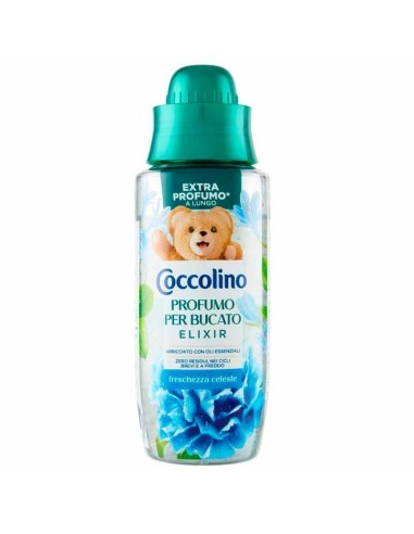 COCCOLINO PROFUMO BUCATO ELIXIR FRESCHEZZA CELESTE 342 ML
