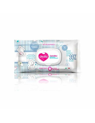 DEALO SALVIETTINE BABY ACQUA PURA 72 PEZZI 