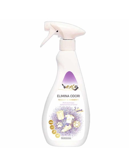 WEXOR SPRAY ELIMINA ODORI TESSUTI E AMBIENTE 500 ML