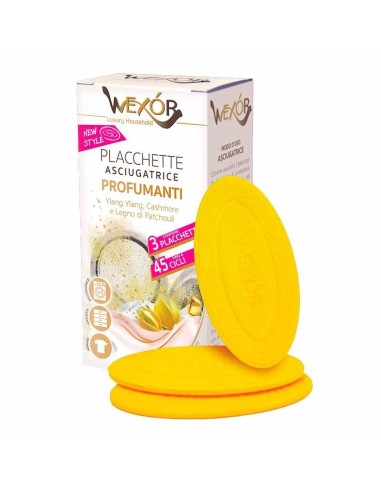 WEXOR PLACCHETTE ASCIUGATRICE PROFUMANTISSIMI 3 PEZZI